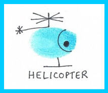 helicopter art