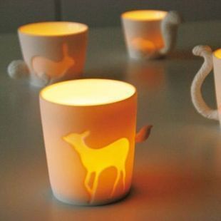 奇幻之旅 日本KINTO童话动物杯 陶瓷马克杯 咖啡杯 水杯