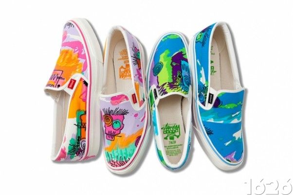 Stussy ZOZO CHAPT 5周年特别限定Slip-On