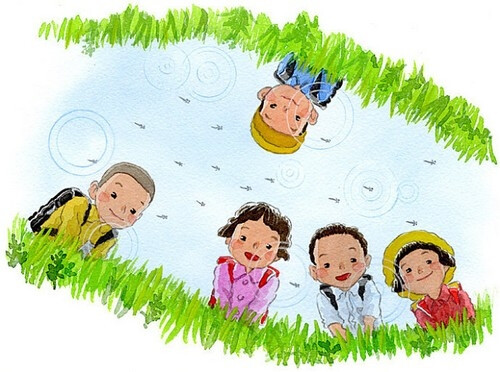 你有过逮小蝌蚪的经历么？