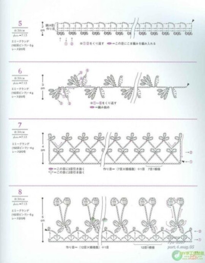 GALA钩针3、手工、DIY、编织、钩针、钩花、勾花