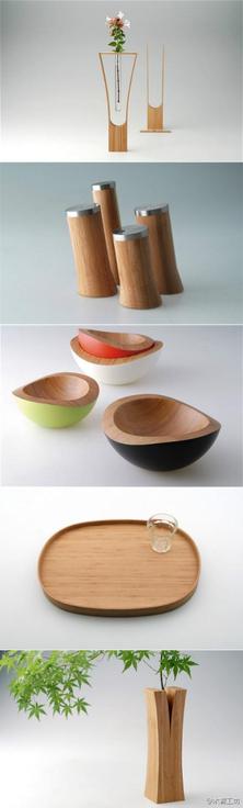 日本竹制品品牌TEORI的几件作品