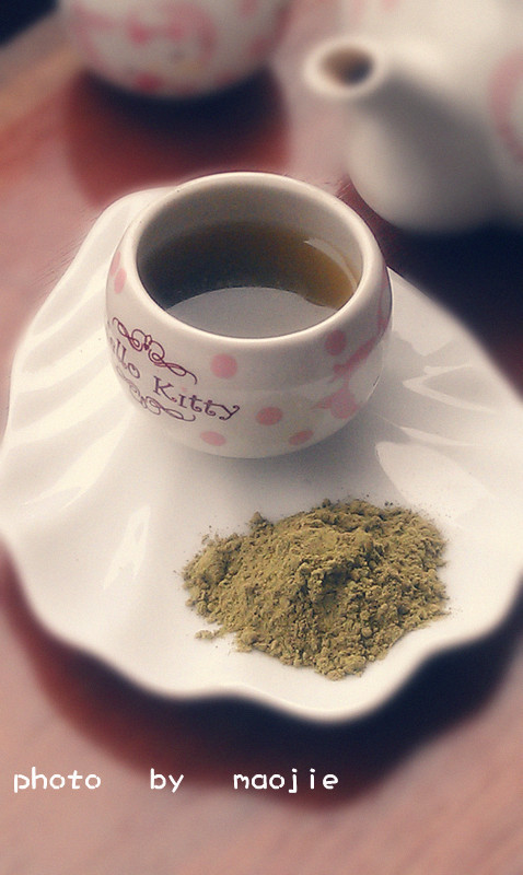 有机绿茶粉~