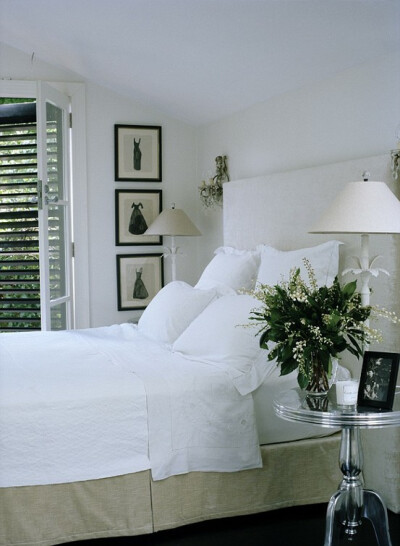 Collette Dinnigan's Sydney home -- bedroom