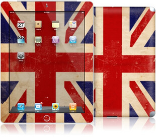 Gelaskins The New iPad 2 3全身膜 英国国旗 保护套超薄皮 贴膜