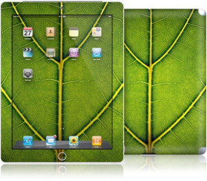 New iPad 背膜 2 3前后全身膜 树叶 外壳保护套