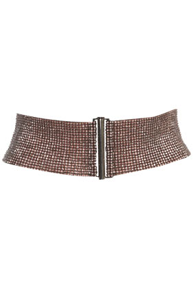 Beaded Wide Belt