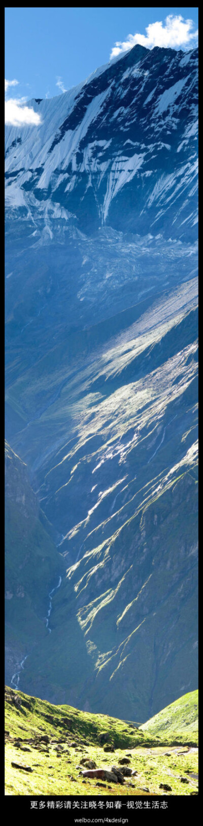 自然-尼泊尔风景，可用来做背景。更多精彩请关注@晓冬知春-视觉生活志