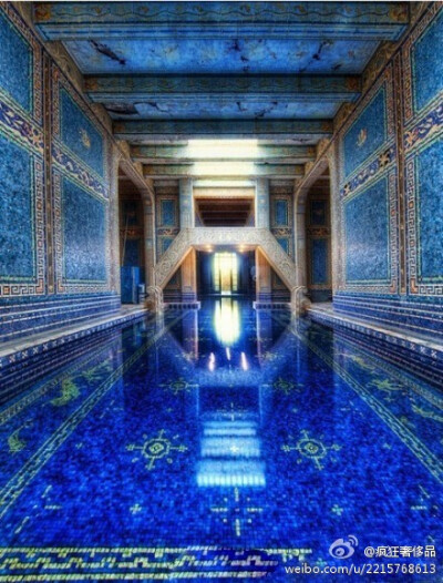 赫氏古堡（Hearst Castle）——世界上最昂贵的私人住宅，其中最富盛名的就是这个奢华的游泳池啦！