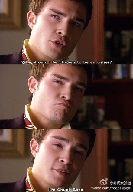 I'm Chuck Bass