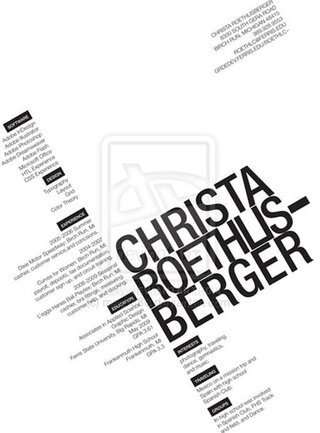 christa 20 Creative Resume Designs Which Will Amaze Any Potential Employer