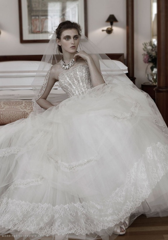 Atelier Aimée 2012 Bridal Collection Red Carpet Brides: Romantic Bride