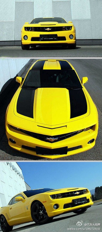 变形金刚版Chevrolet Camaro！