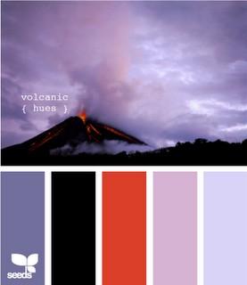 volcanic hues 火山