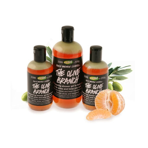 Lush意大利橄榄沐浴露，洗完身上有淡淡的精油香味，很温润的味道