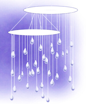 Ballroom Wedding Reception Chandelier Option #5