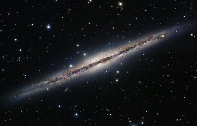 At the Edge of NGC 891 Credit: Composite Image Data - Subaru Telescope (NAOJ), Hubble Legacy Archive, Michael Joner, David Laney (West Mountain Observatory, BYU); Processing - Robert Gendler