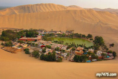 秘鲁,瓦卡奇纳绿洲,Huacachina,世界奇观,自然奇观