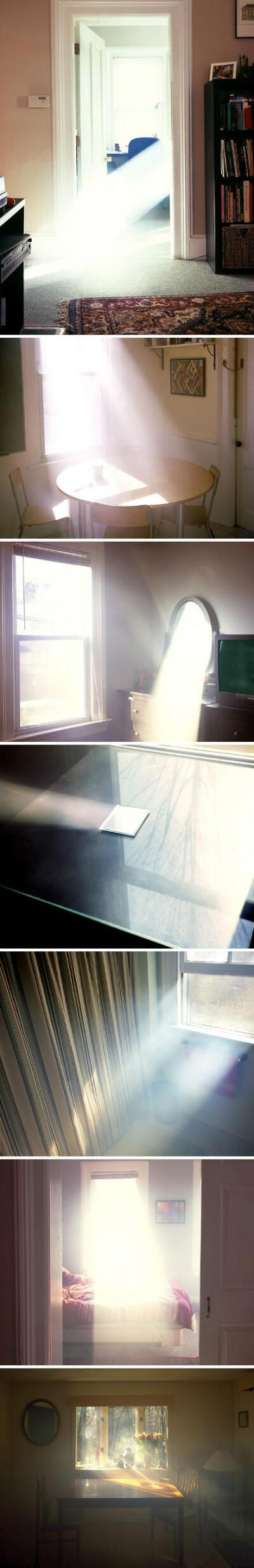 阳光的味道，不同时间，不同的阳光，不同的状态和感觉