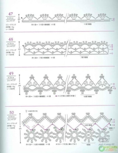 GALA钩针3、手工、DIY、编织、钩针、钩花、勾花