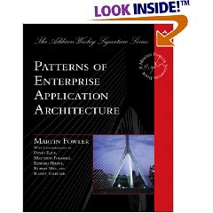 《Patterns of Enterprise Application Architecture --企业应用架构模式》