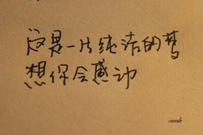 只是喜欢字