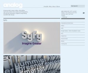 screenshot of Analog Studio