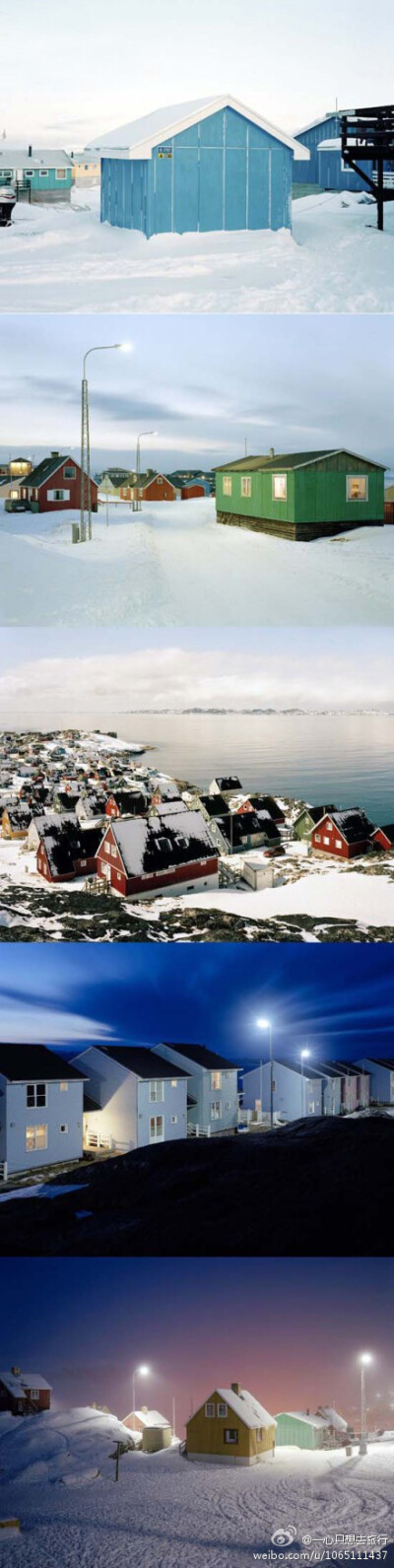 【最美的地方】北极圈下的格陵兰，雪的国度，在夜幕中尤其梦幻，这大概是地球上最安静的一隅吧！