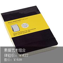 Moleskine 素描艺术组合