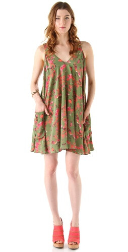 Thakoon Addition Flower Camo Romper