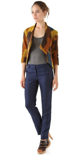 Thakoon Addition Patchwork Cropped Jacket