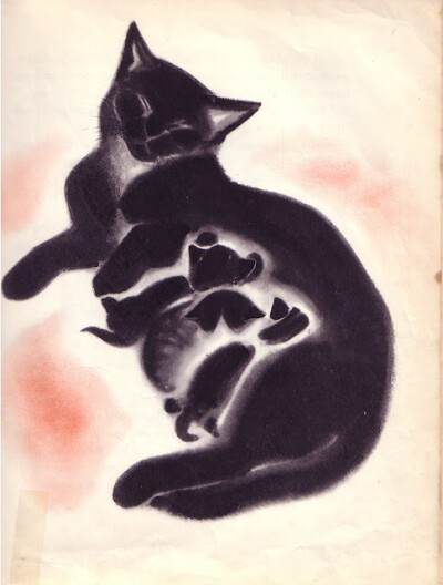 Clare Turlay Newberry, April Kittens, 1940 (via Animalarium: Everyone Has a Mother)