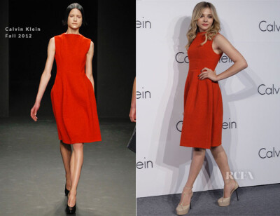 Chloe Moretz In Calvin Klein Fall 2012 - ‘Infinite Loop’ Hosted By Calvin Klein