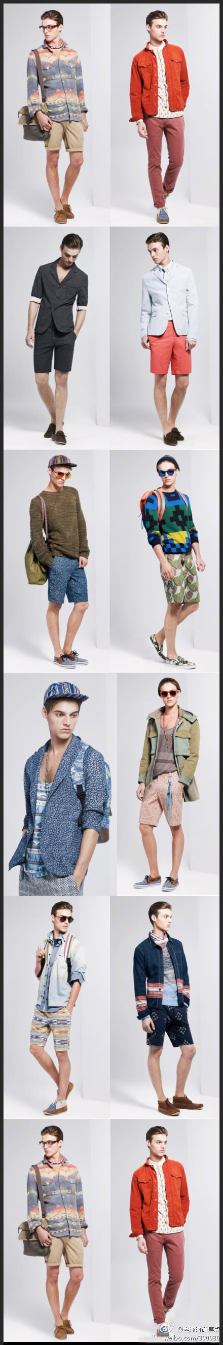 ASOS Lookbook SS 2012型男套装！