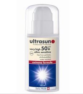 瑞士Ultrasun 50+ 高效抗敏保湿防晒乳100ml