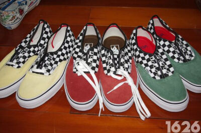 Supreme × Vans Authentic Checkered Corduroy Pack新款曝光