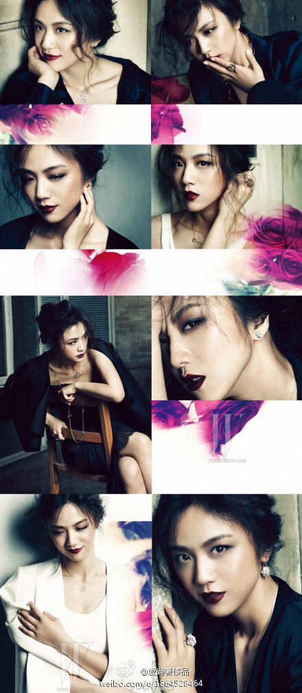 汤唯 for W Korea, May 2012 『La rose mystique』