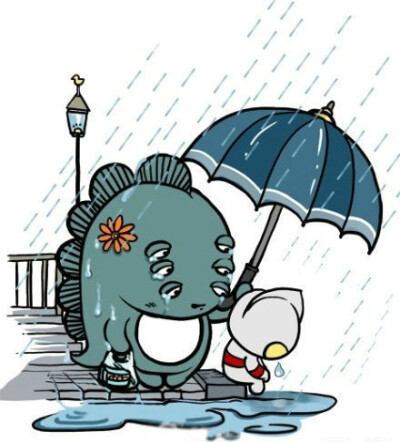 特曼，你别哭了， 小怪兽会一直一直都陪着你。 心情不好，你就打我吧。