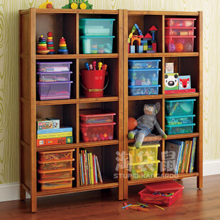 儿童书架书柜 八格架子