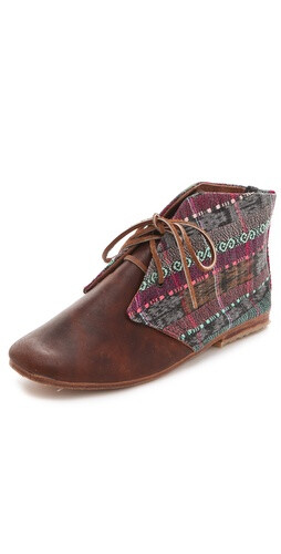 Osborn Lace Up Booties