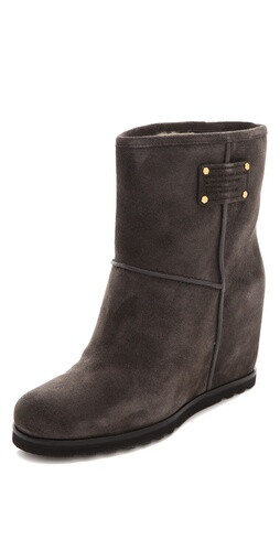 Marc by Marc Jacobs Shearling Wedge Boots