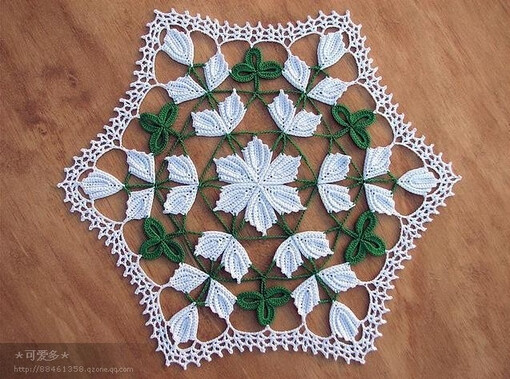 蕾丝蕾丝手工diy编织钩针钩花