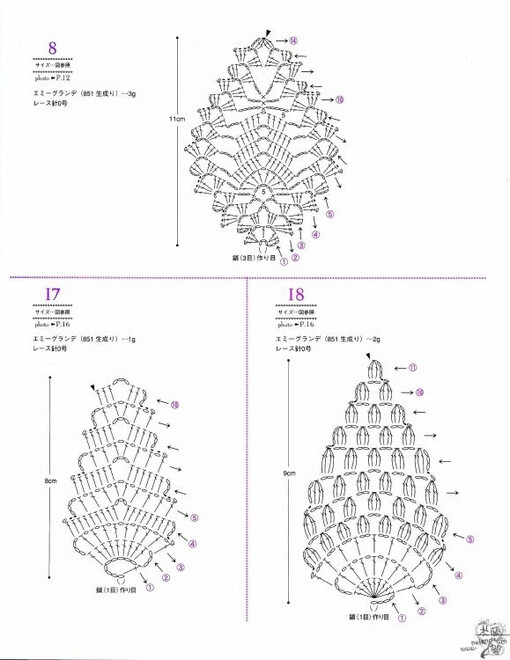 GALA钩针3、手工、DIY、编织、钩针、钩花