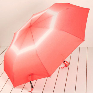 粉红渐变伞防紫外线太阳伞遮阳伞