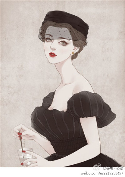 一个女人的优雅在于,即使沉默也有笑意嫣然。