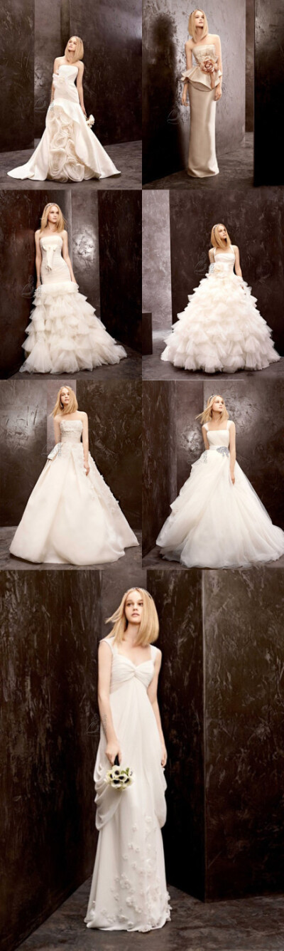 White by Vera Wang 2012秋冬新款