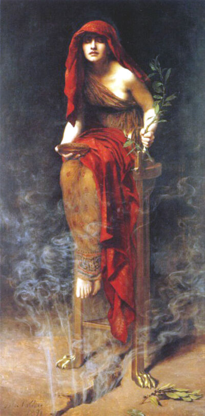 Priestess of Delphi（德尔菲的女祭司）