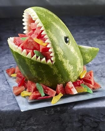 Shark Fruit Salad... Cute?!?