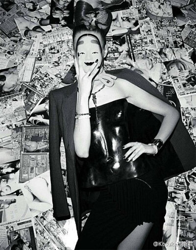 Terry Richardson shoots Freja Beha Erichsen for the November 2010 issue of Vogue Paris.