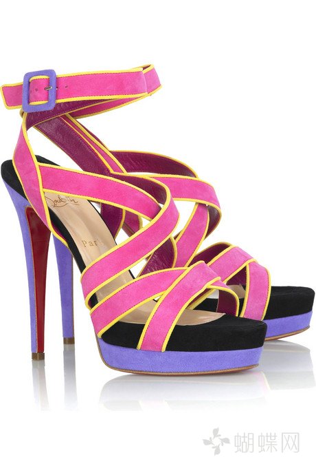 Christien Louboutin－Straratata 140 suede sandals.jpg